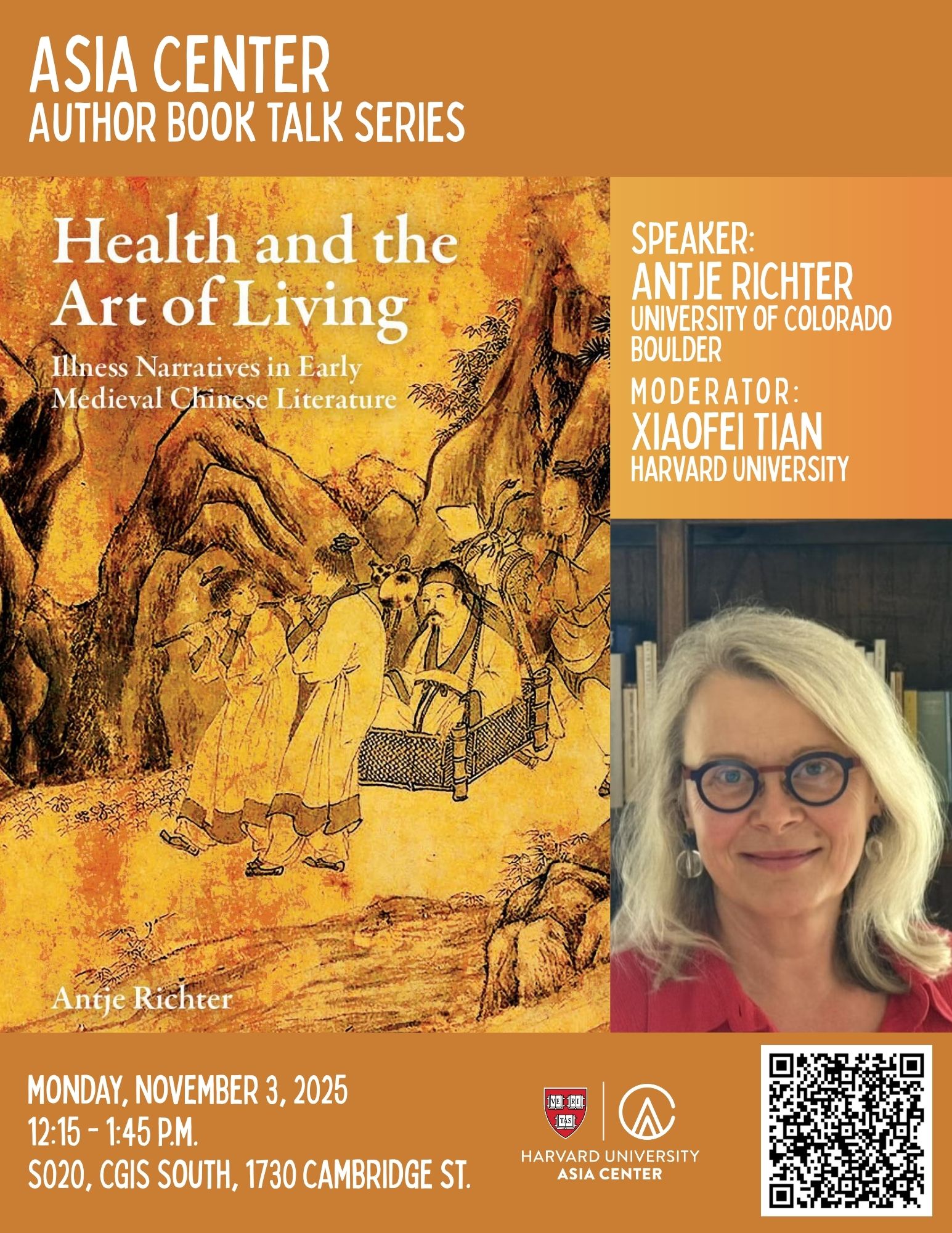 Antje Richter Book Talk Poster