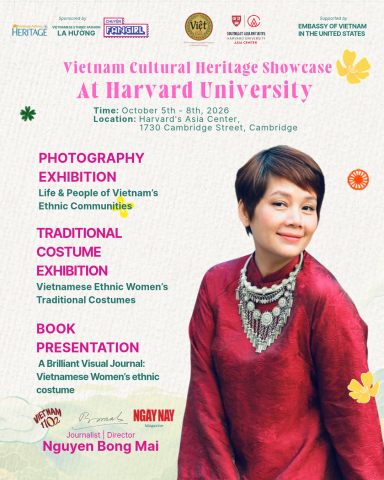 Vietnam cultural heritage poster