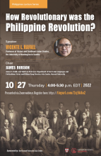 How Revolutionary was the Philippine Revolution? poster