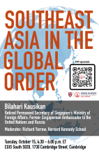 poster for Southeast Asia in the Global Order