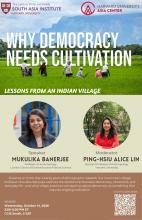 Why Democracy Need Cultivation poster